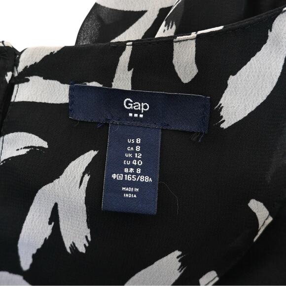GAP Womens 8 Fit & Flare Pleated Skirt Dress - Picture 8 of 9